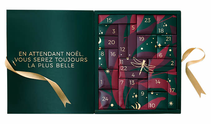 Calendrier de l'Avent MONOPRIX. Calendrier de l'Avent MONOPRIX.