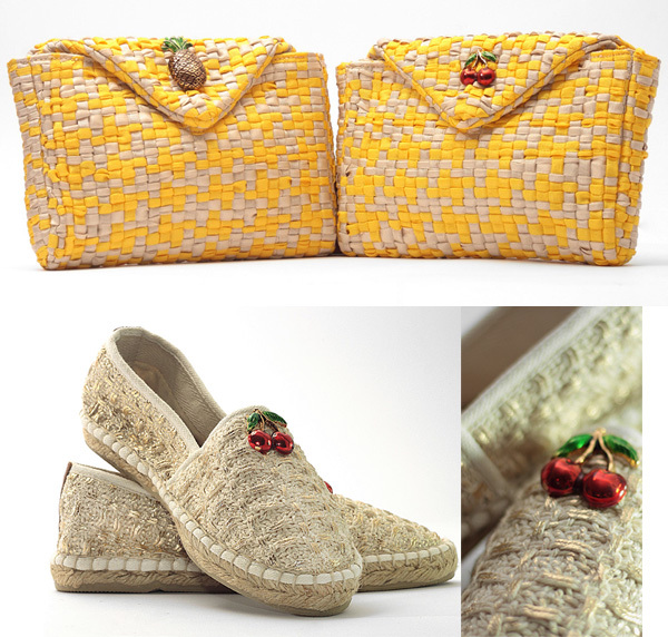 TENDANCE CLÉ de l'été 2015 - Le fruité - Sacs et espadrilles MARIA LA ROSA TENDANCE CLÉ de l'été 2015 - Le fruité - Sacs et espadrilles MARIA LA ROSA