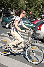Velib', le vélo en libre service à Paris