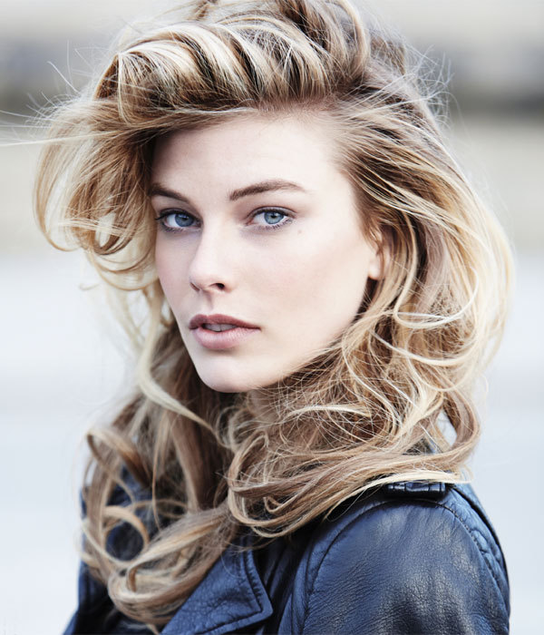 Cheveux ondulés et longs - Coiffure Jean-Louis DAVID - automne-hiver 2014-2015 Cheveux ondulés et longs - Coiffure Jean-Louis DAVID - automne-hiver 2014-2015