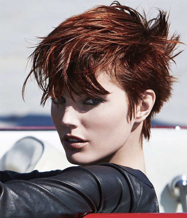 Cheveux raides et courts - Coiffure Jean-Louis DAVID - automne-hiver 2014-2015