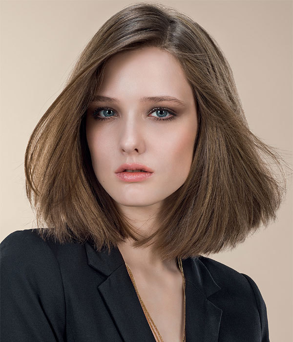 Cheveux fins et mi-longs - Coiffure INTERMEDE - automne-hiver 2014-2015