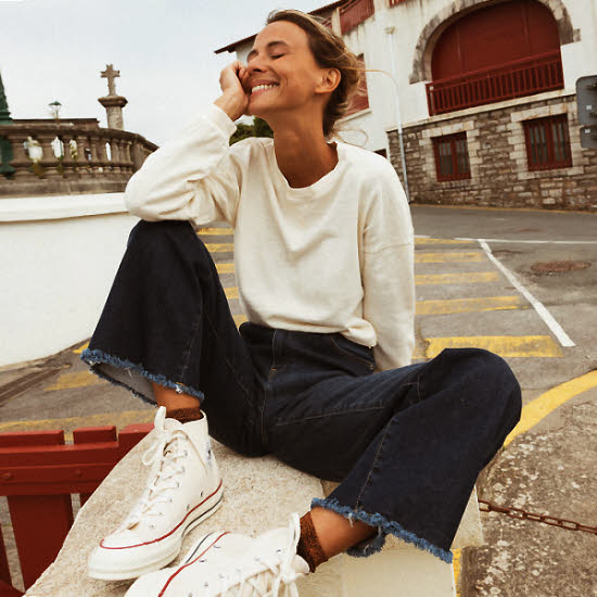T-shirt coton Indi & Cold - Collection Automne-Hiver 2022-2023. T-shirt coton Indi & Cold - Collection Automne-Hiver 2022-2023.