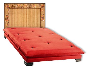 lit Futsi et tapis en bambou, Conforama lit Futsi et tapis en bambou, Conforama