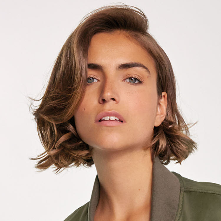 Coupe et coiffure cheveux mi-longs Franck PROVOST - Automne-hiver 2019-2020.