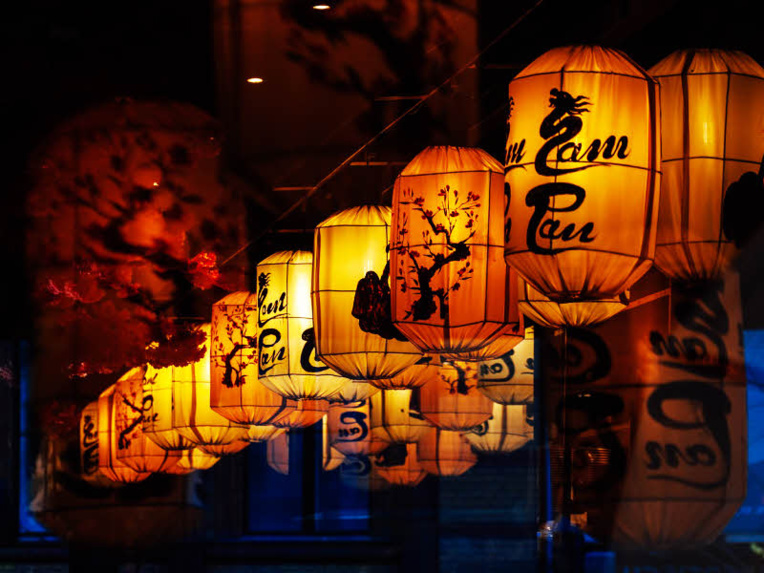 Menu festif pour le Nouvel an chinois. Menu festif pour le Nouvel an chinois.