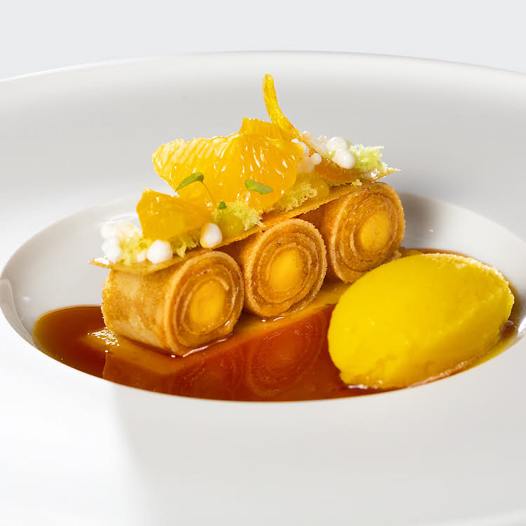 Des crêpes suzette version Nicolas Multon pour la Chandeleur. Des crêpes suzette version Nicolas Multon pour la Chandeleur.