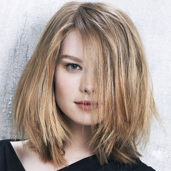 Coiffure cheveux mi-longs - FABIO SALSA - tendances automne-hiver 2014-2015