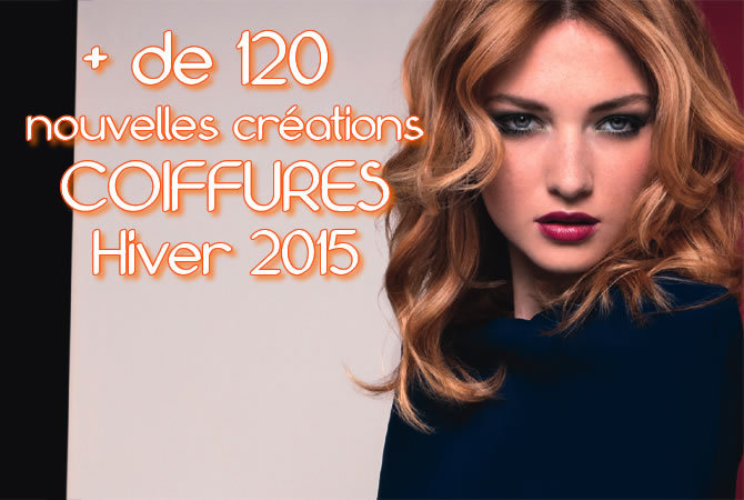 Coupe et coiffure DESSANGE Paris pour cheveux longs - Tendances Automne-Hiver 2014-2015