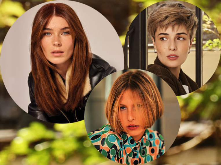 Choisissez entre 3 longueurs de cheveux - Coupes Franck Provost - Intermède - Fabio Salsa - Automne-hiver 2022-2023. Choisissez entre 3 longueurs de cheveux - Coupes Franck Provost - Intermède - Fabio Salsa - Automne-hiver 2022-2023.