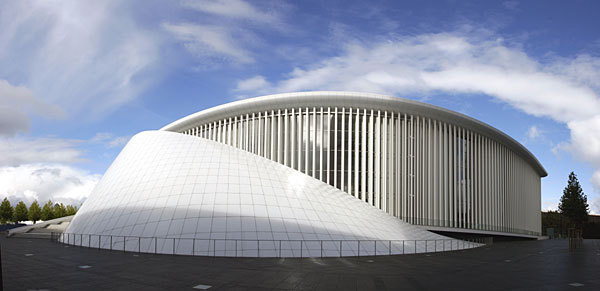 Luxembourg-ville : la Philharmonie Luxembourg (R.L.H.)