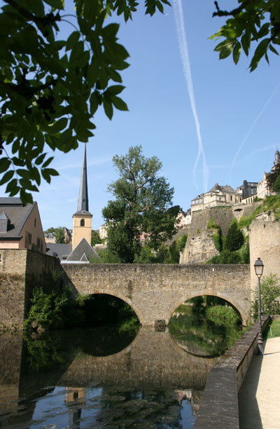 Luxembourg-ville - Le Grund - Crédit : R.L.H.