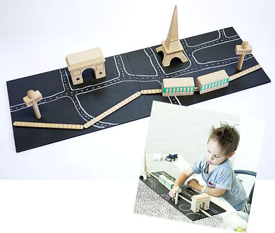 Mini Paris aimanté en bois Kikko+ Mini Paris aimanté en bois Kikko+
