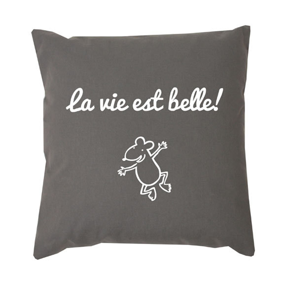 Idée cadeau de Noël les MOTS n° 1 - Coussin L'Atelier des Filous Idée cadeau de Noël les MOTS n° 1 - Coussin L'Atelier des Filous