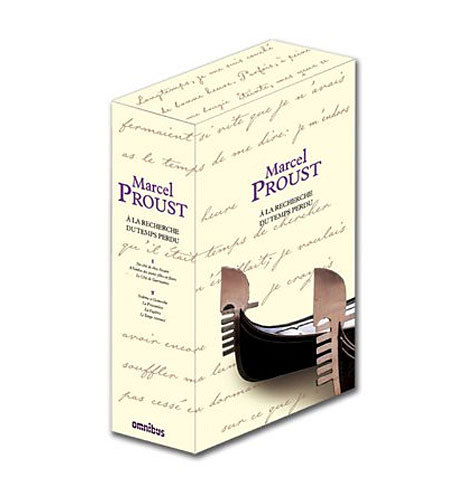 Idée cadeau de Noël Les MOTS n° 5 - Coffret relié 'À la Recherche du temps perdu' de Marcel Proust