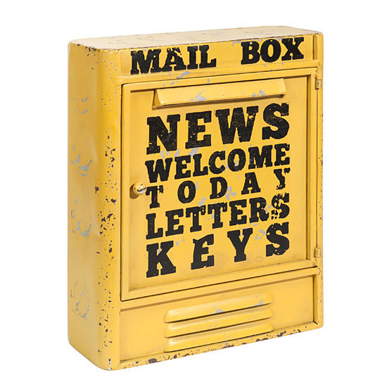 Idée cadeau de Noël Les MOTS n° 6 - Boîte à clés MAIL BOX Idée cadeau de Noël Les MOTS n° 6 - Boîte à clés MAIL BOX