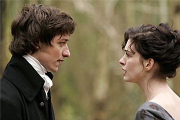 Anne Hathaway et James McAvoy 'Jane' du Julian Jarrold