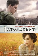 L'affiche du film Atonement avec James McAvoy