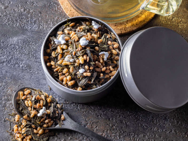 Le Genmaicha : un thé vert / Hajai©/AdobeStock. Le Genmaicha : un thé vert / Hajai©/AdobeStock.