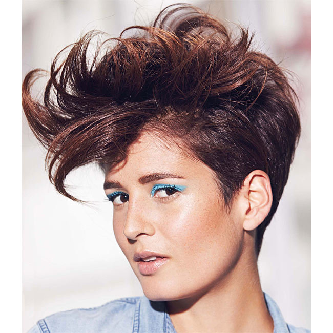 Coiffure cheveux courts - FABIO SALSA - tendances printemps-été 2015