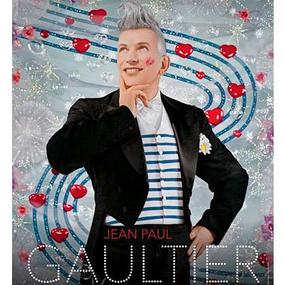 Détail affiche exposition rétrospective Jean-Paul Gaultier © Pierre et Gilles.