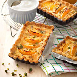 Tarte amandine pistaches/abricots sans gluten Tarte amandine pistaches/abricots sans gluten