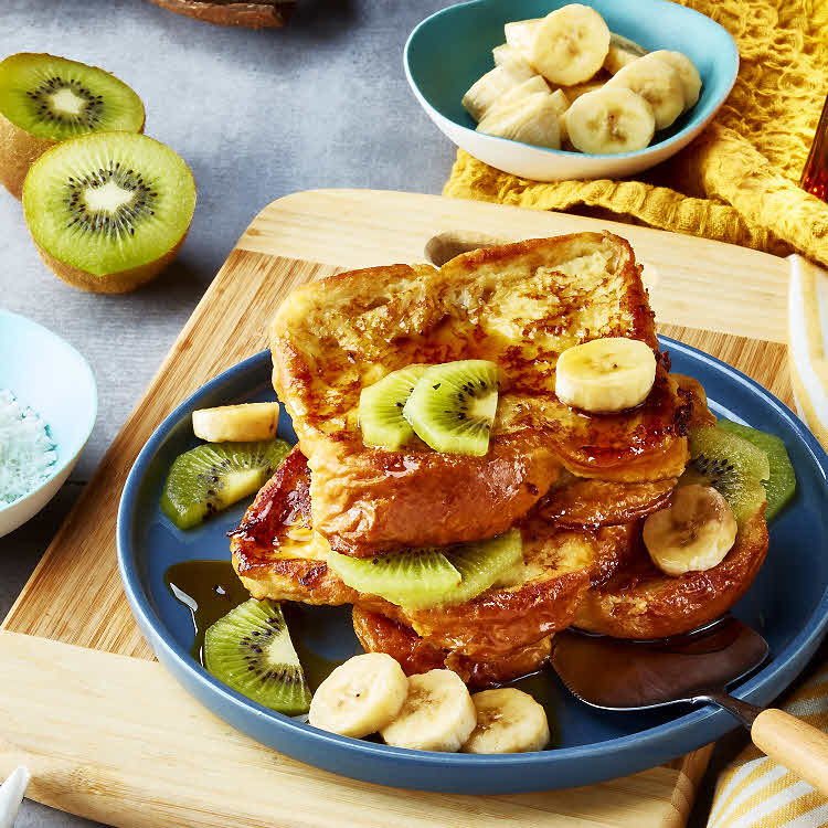 Recette à la chinoise : brioche perdue au lait de coco