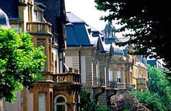 L'avenue Foch à Metz. L'avenue Foch à Metz.
