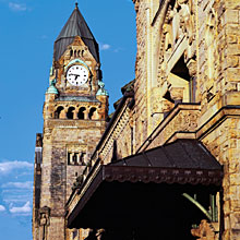La Tour de L'Horloge de la gare de Metz