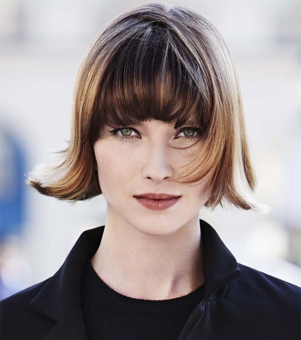 Coiffure cheveux mi-longs et fins Jean-Louis DAVID - automne-hiver 2015/2016 Coiffure cheveux mi-longs et fins Jean-Louis DAVID - automne-hiver 2015/2016