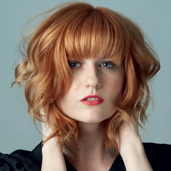 Coiffure cheveux mi-longs - LUCIE SAINT-CLAIR - Tendances automne-hiver 2015-2016