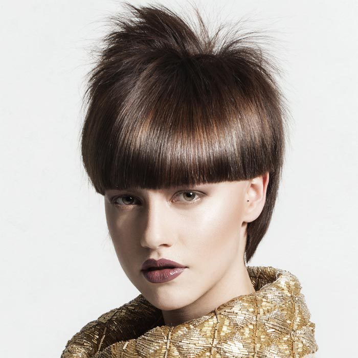 Coiffure cheveux courts - INTERCOIFFURE - Tendances automne-hiver 2015-2016