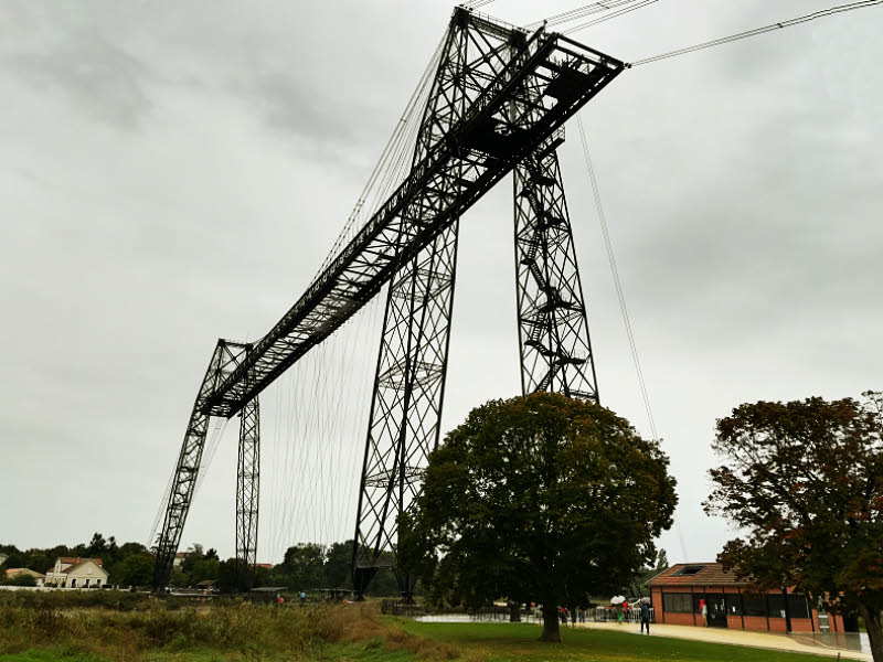 Le pont transbordeur du Martrou à Rochefort © Chris C. Halusiak/ABCfeminin.com. Le pont transbordeur du Martrou à Rochefort © Chris C. Halusiak/ABCfeminin.com.