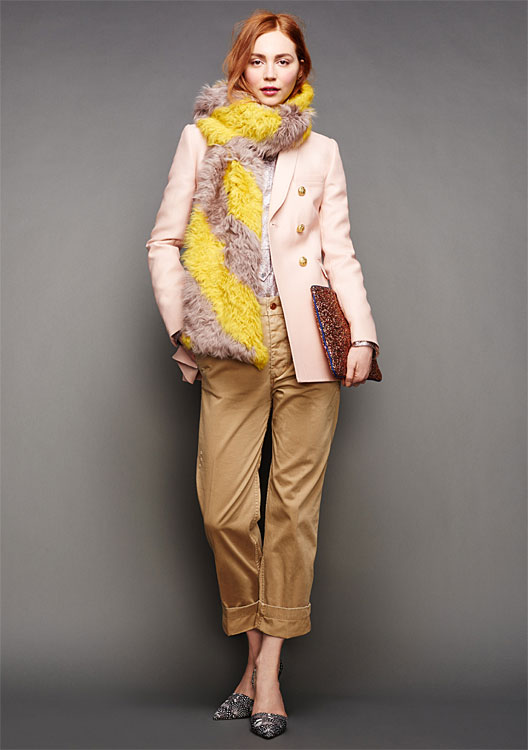 Look : J. CREW collection automne-hiver 2015-2016