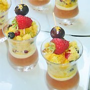 Verrine équilibre au taboulé d’ananas Verrine équilibre au taboulé d’ananas