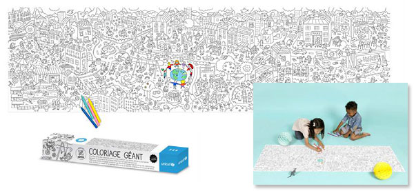 Frise géante à colorier Frise géante à colorier