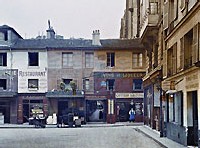 Paris par Georges Chevalier © Collection du Musée Albert Khan dans les Hauts de Seine.