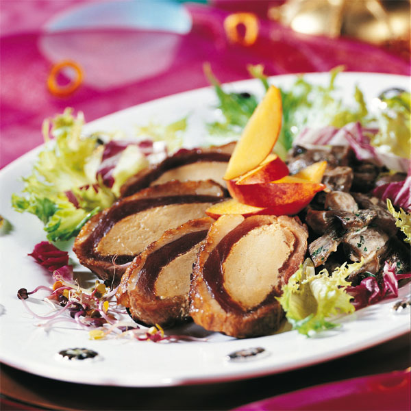 ZOOM recette magret de canard farci au foie gras façon Compagnons du Goût ZOOM recette magret de canard farci au foie gras façon Compagnons du Goût