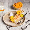 • Crêpes au miel, butternut et Calvados • Crêpes au miel, butternut et Calvados