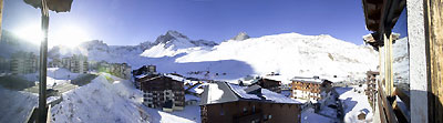 panoramique de Tignes panoramique de Tignes
