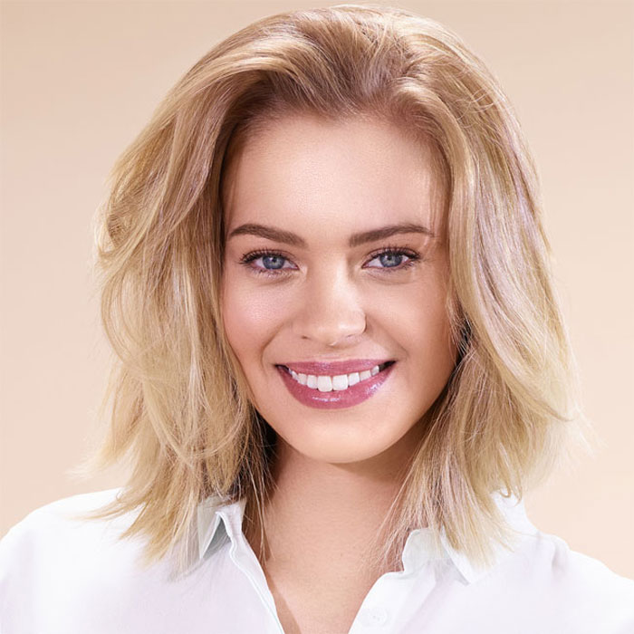 Coiffure cheveux mi-longs - INTERMEDE - tendances Printemps-été 2016