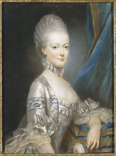 L'Archiduchesse Marie-Antoinette (1769) - Ducreux (Joseph) © Photo RMN / Gérard Blot L'Archiduchesse Marie-Antoinette (1769) - Ducreux (Joseph) © Photo RMN / Gérard Blot