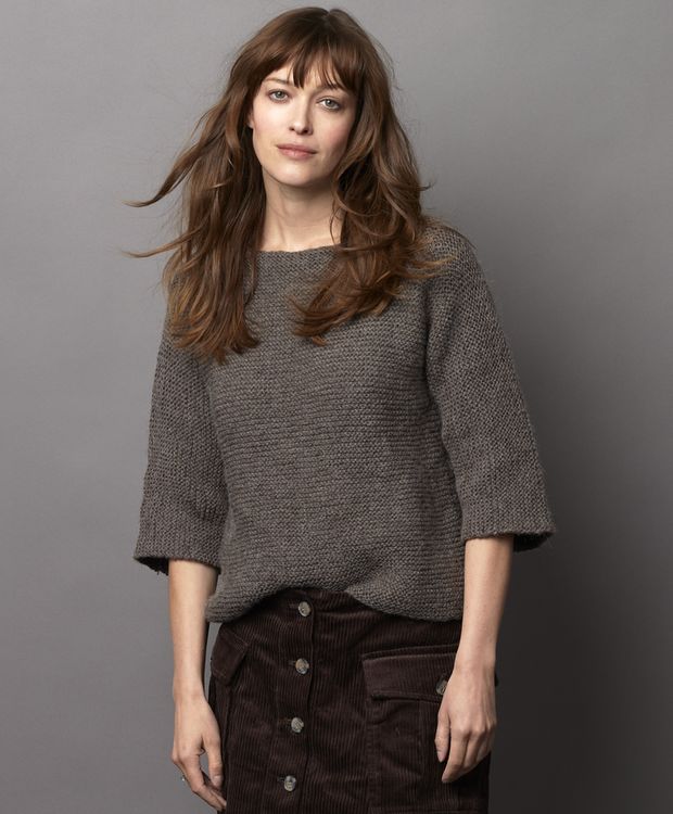 Modèle expliqué : top point mousse.