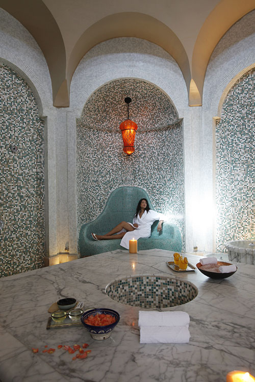 L'espace spa du Mazagan.