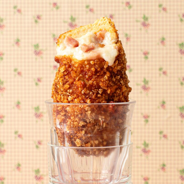 Recette de Cordon Bleu - Poulet, lardons de volaille fumés, Boursin