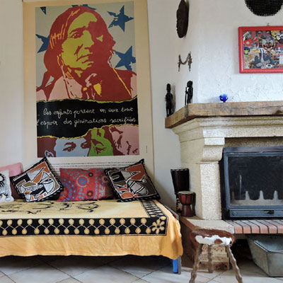 Idées décoration bohème - La maison de Flavie (D.R.) Idées décoration bohème - La maison de Flavie (D.R.)