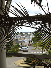 La marina vue de l'espace détente du Miramar Crouesty (D.R.) La marina vue de l'espace détente du Miramar Crouesty (D.R.)