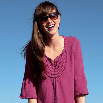 tunique à noppes à tricoter, explications gratuites tunique à noppes à tricoter, explications gratuites