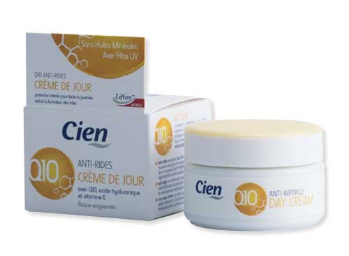 Q10 crème de jour CIEN - Victoires de la Beauté 2016-2017.