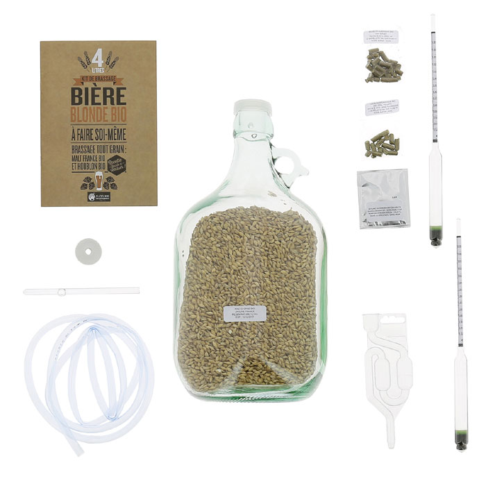 Kit de brassage de bière blonde NATURE & DÉCOUVERTES Kit de brassage de bière blonde NATURE & DÉCOUVERTES
